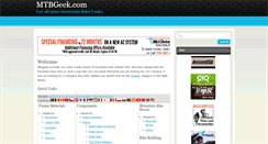 Desktop Screenshot of mtbgeek.com